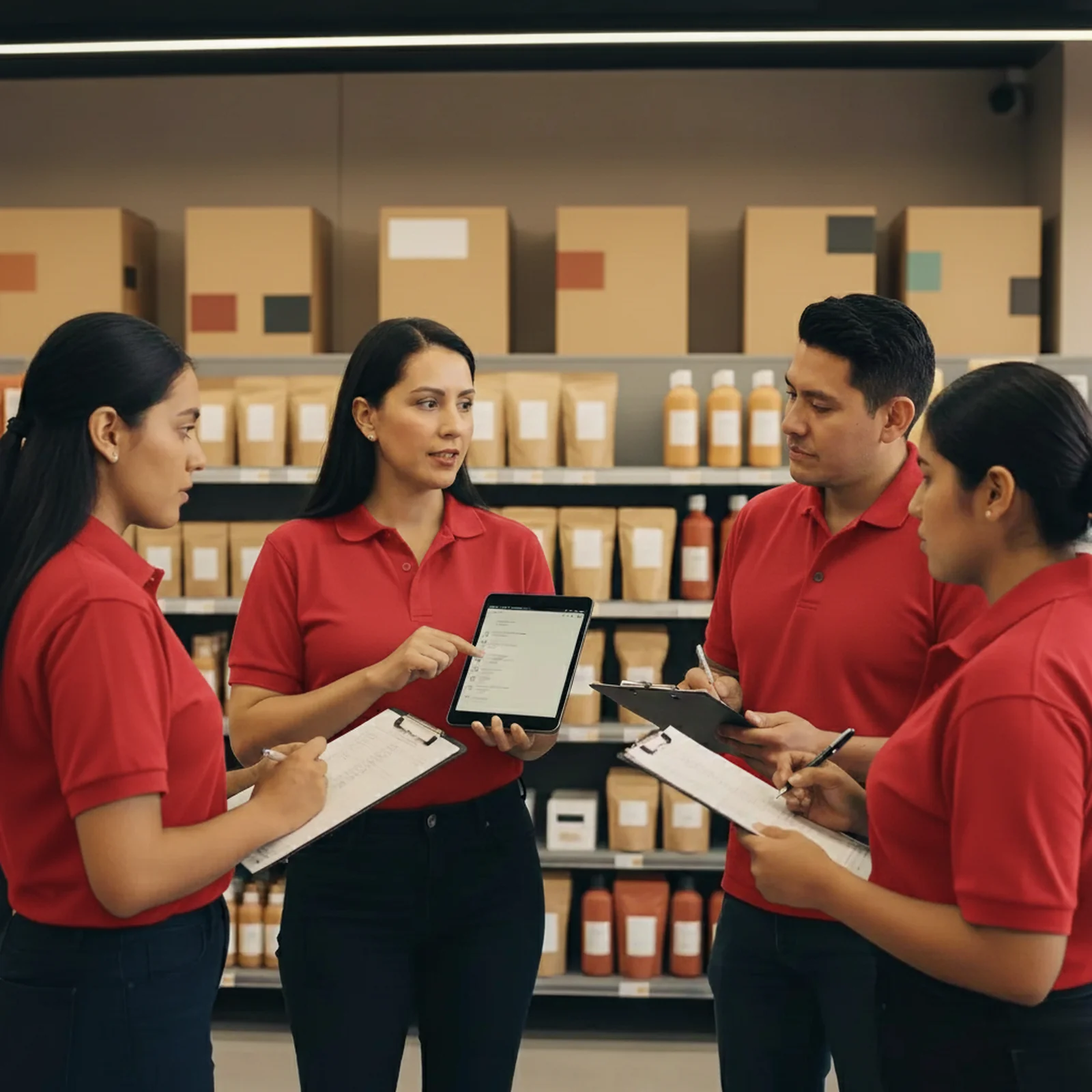 Sesión de planeación estratégica del equipo de Red Promex definiendo metodología de ejecución